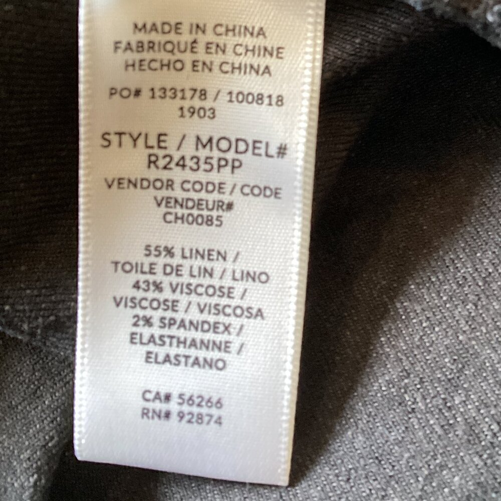 Splendid Linen Blend Button-Front Sleeveless Sund… - image 7